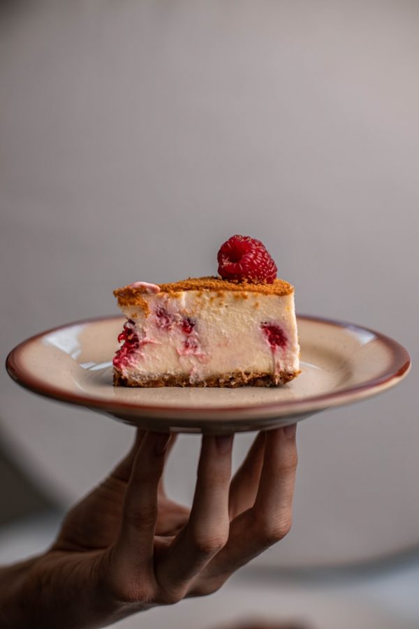 CHEESECAKE <br> Raspberry baked cheesecake <br> NOOSA REGION <br> Large Available by Order 2